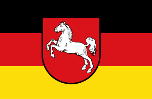 Dolné Sasko Flagge