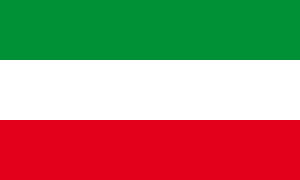 Severné Porýnie-Vestfálsko Flagge
