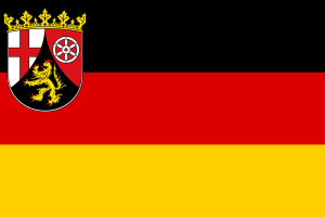 Porýnie-Falcko Flagge