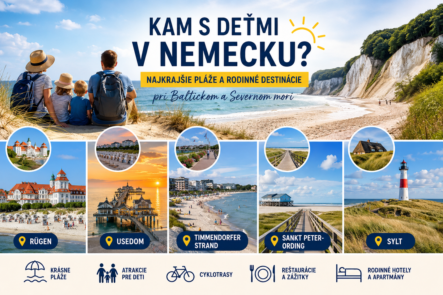 Kam s deťmi počas letných prázdnin? Nemusíte cestovať tisíce kilometrov, aby zažili nezabudnuteľné leto