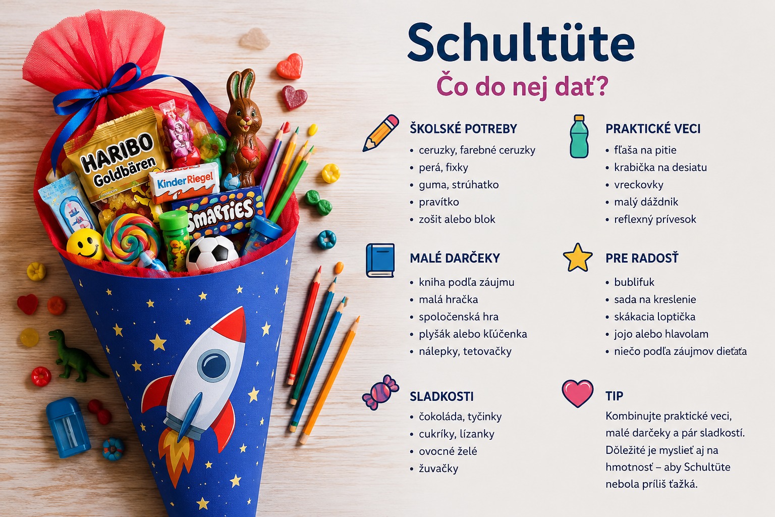 Schultüte v Nemecku: Čo čaká slovenských prvákov pri nástupe do školy?